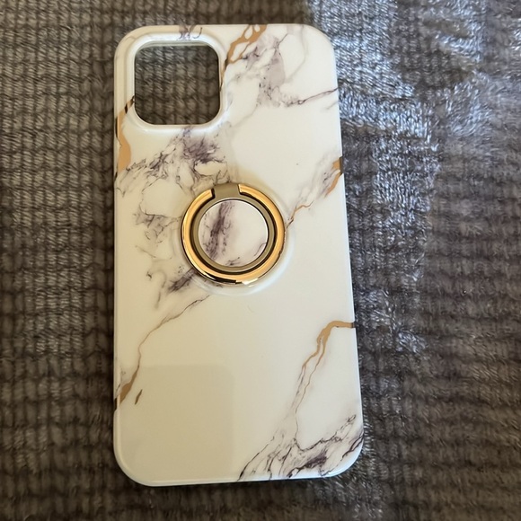 Other - GVIEWIN Metal Kickstand for iphone 12 6.1 (White/Gold)